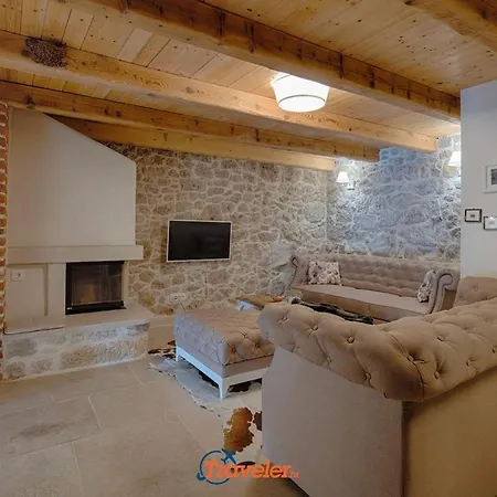 Vila Beautiful Stone With Swimming Pool, Sauna And Large Garden By Traveler Tourist Agency Krk Id 2225 Gabonjin