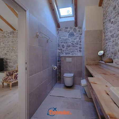 Beautiful Stone With Swimming Pool, Sauna And Large Garden By Traveler Tourist Agency Krk Id 2225 * Gabonjin