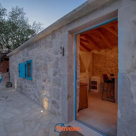 Beautiful Stone With Swimming Pool, Sauna And Large Garden By Traveler Tourist Agency Krk Id 2225 Villa *