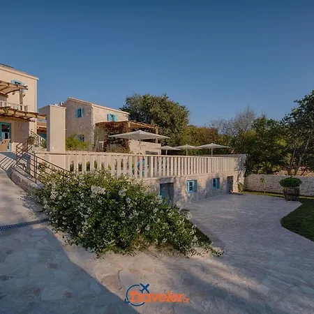 Beautiful Stone With Swimming Pool, Sauna And Large Garden By Traveler Tourist Agency Krk Id 2225 Gabonjin