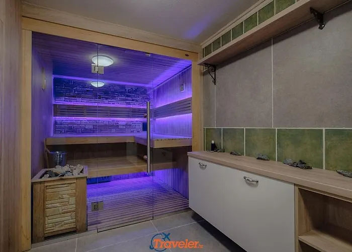 Beautiful Stone With Swimming Pool, Sauna And Large Garden By Traveler Tourist Agency Krk Id 2225 Villa Gabonjin