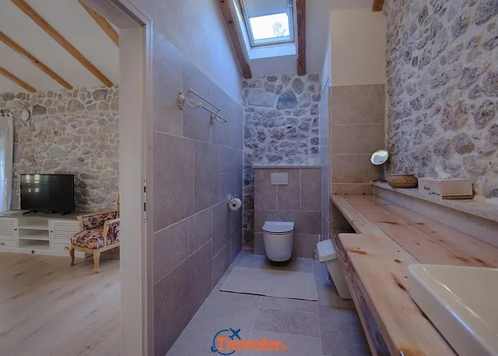 Beautiful Stone With Swimming Pool, Sauna And Large Garden By Traveler Tourist Agency Krk Id 2225 * Gabonjin
