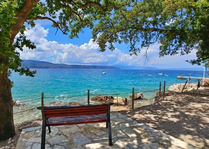 Beautiful Stone With Swimming Pool, Sauna And Large Garden By Traveler Tourist Agency Krk Id 2225 * Gabonjin