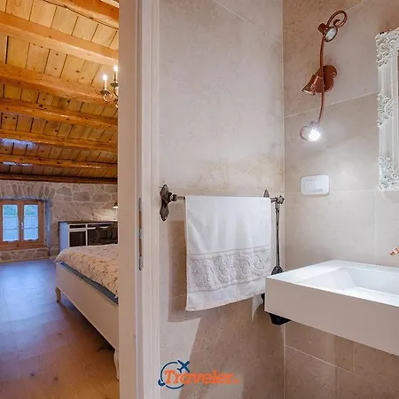 Beautiful Stone With Swimming Pool, Sauna And Large Garden By Traveler Tourist Agency Krk Id 2225 * Gabonjin